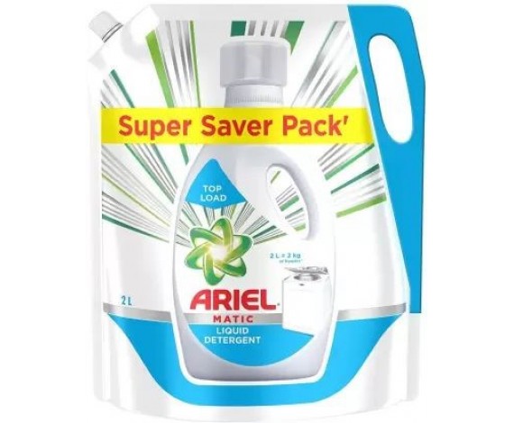 Ariel Matic Top Load Fresh Liquid Detergent  (2 L)