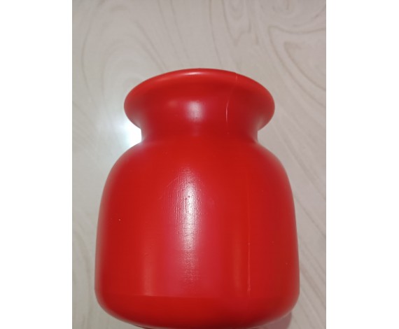 Round Plastic Water Pot, For Home (Double Layer)  (Chambu)