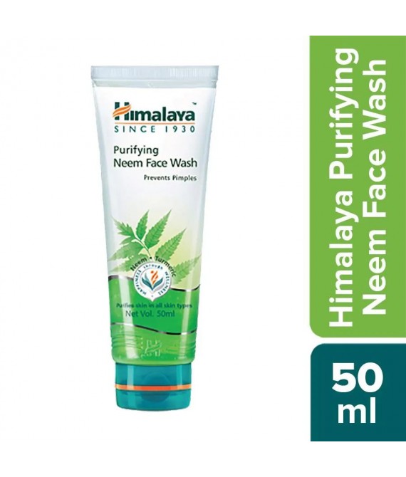 Himalaya Purifying Neem Face Wash, 50 ml