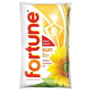 Fortune Sunlite Refined Sunflower Oil, 1L