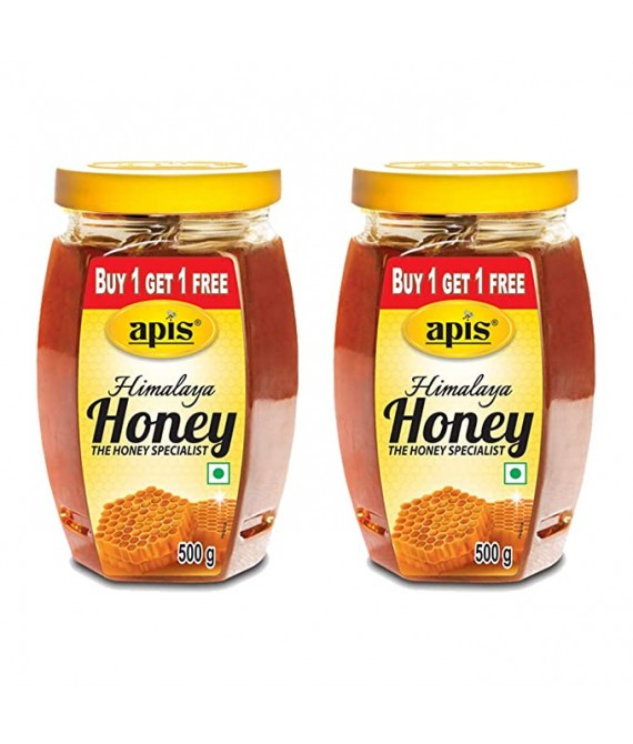 Apis Himalaya Honey, 500g (Buy 1 Get 1 Free)