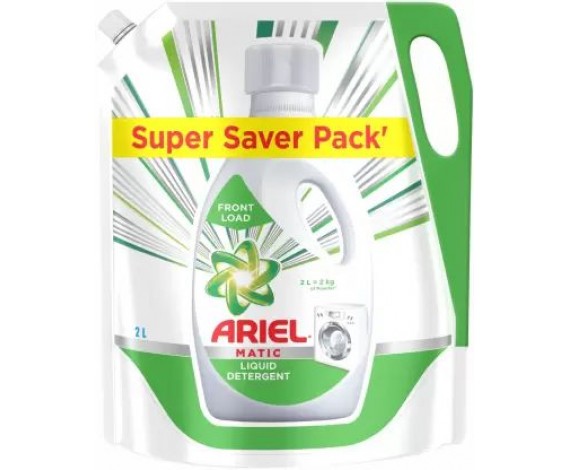 Ariel Matic Front Load Fresh Liquid Detergent  (2 L)