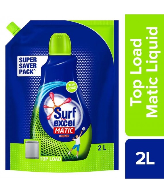 Surf excel Matic Top Load Liquid Detergent  (2 L)