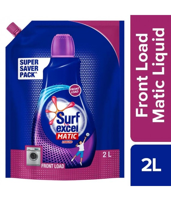 Surf excel Matic Front Load Liquid Detergent  (2 L)