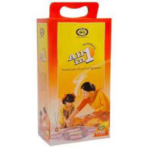 Cycle All In One Agarbatti With 8 Assorted Fragrances, 191 N Carton