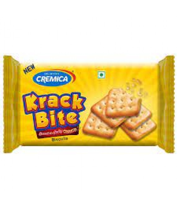 Cremica Krack Bite Biscuits - Sweet & Salty Crunch, Teatime Snack, 400 g