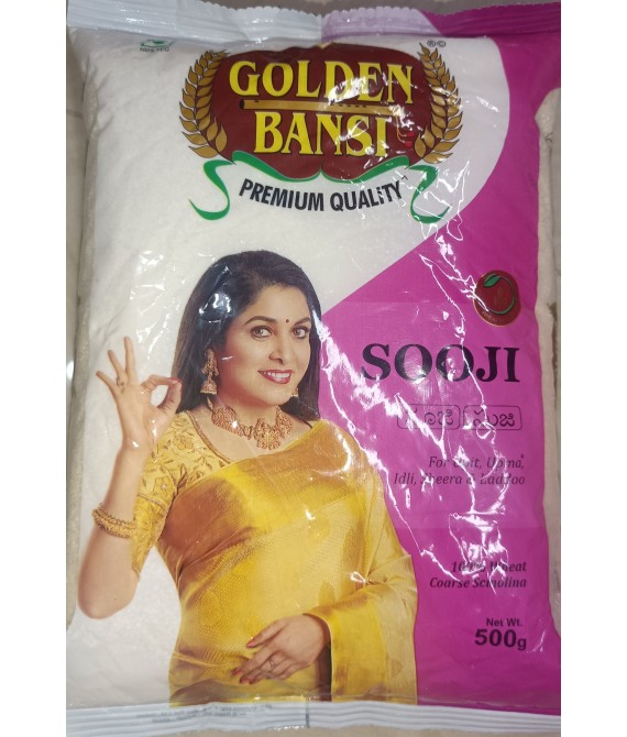 Golden Bansi Sooji 500 g