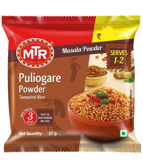 MTR Masala - Puliogare Powder, 27 g Pouch