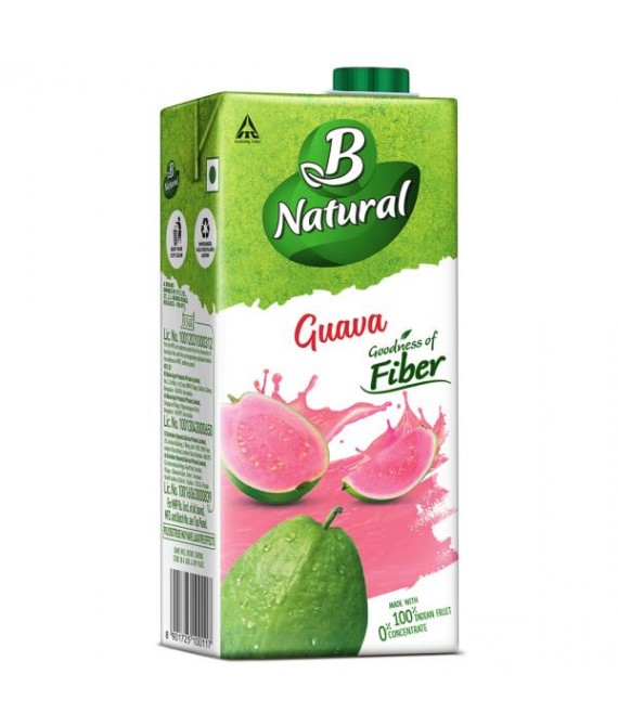 B Natural Guava Juice 1 L