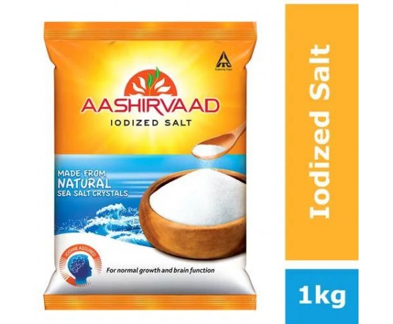 Aashirvaad Iodized Salt 1kg