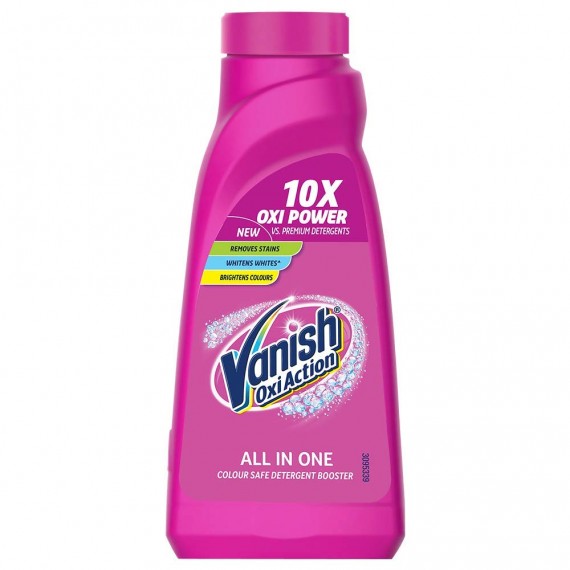 Vanish All in One Detergent Boosting Add-on Liquid and stain remover - 800 ml